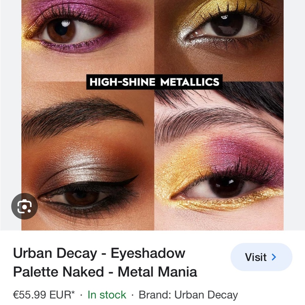 Urban decay eyeshadow